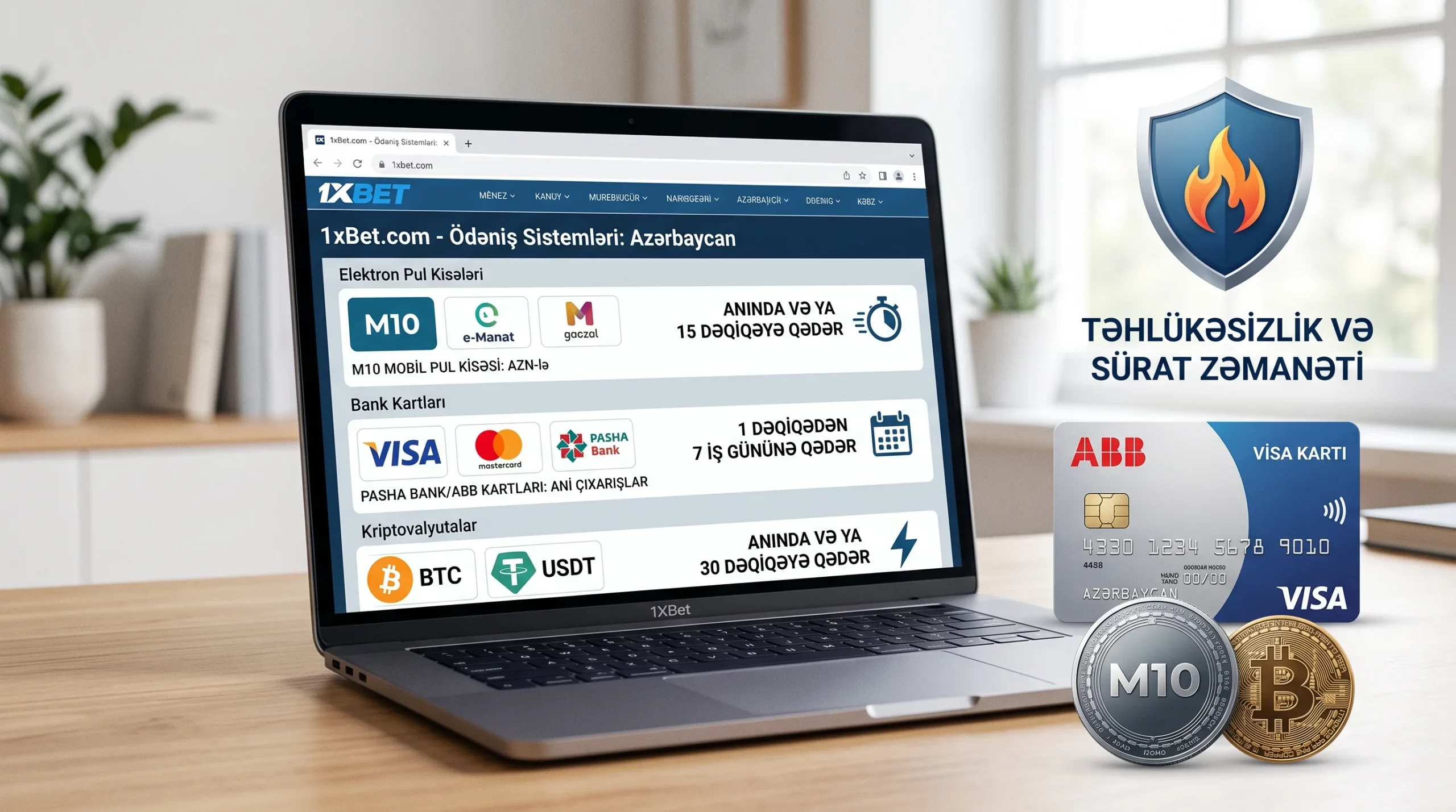 1xBet-də problemsiz maliyyə əməliyyatları üçün əsas qaydalar